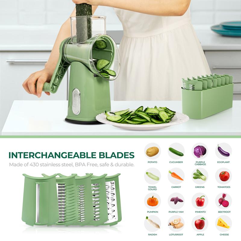 QuickSlice Rotary Kitchen Tool 7