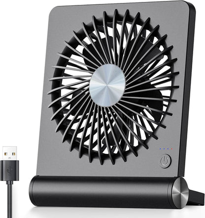 QuietAir | Small Desk Fan – Ultra-Quiet Compact Design for Home Office 1