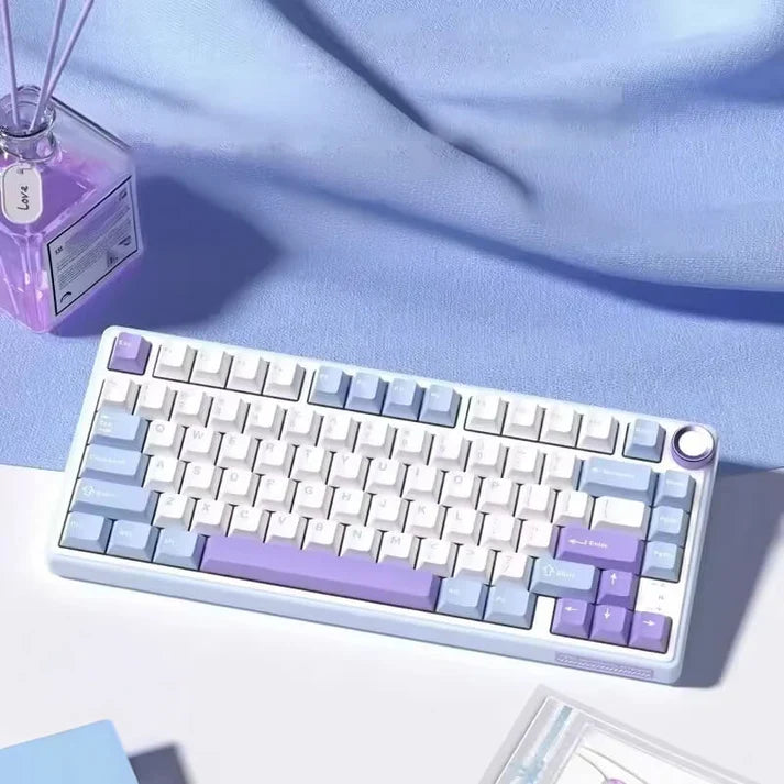 Wireless Mechanical Gaming Keyboard | Bluetooth, 2.4G & Type-C Modes | 3750mAh Battery, RGB Backlight, Gasket Mount 1