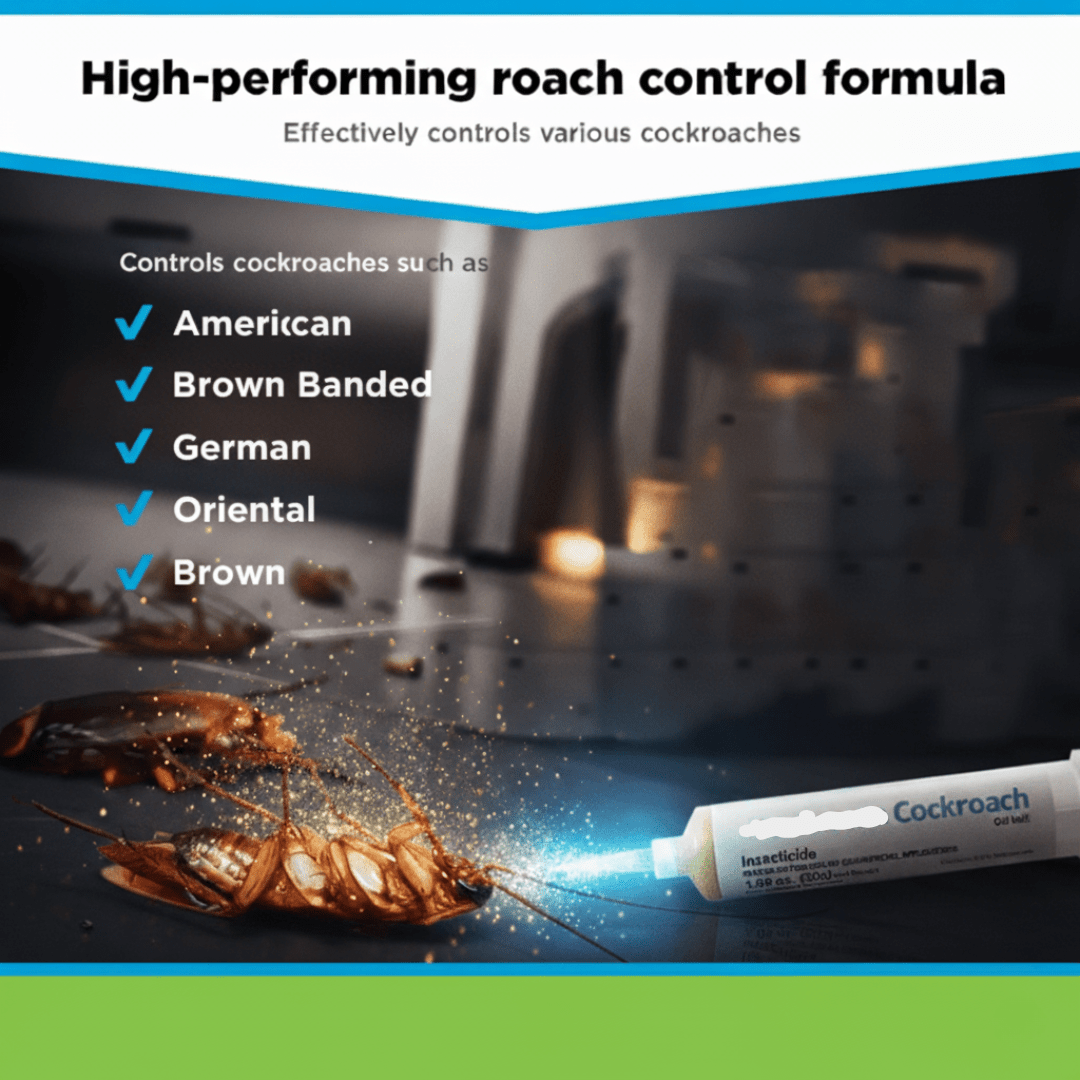 ROACHGUARD – Cockroach Gel Bait for Indoor & Outdoor Use 5