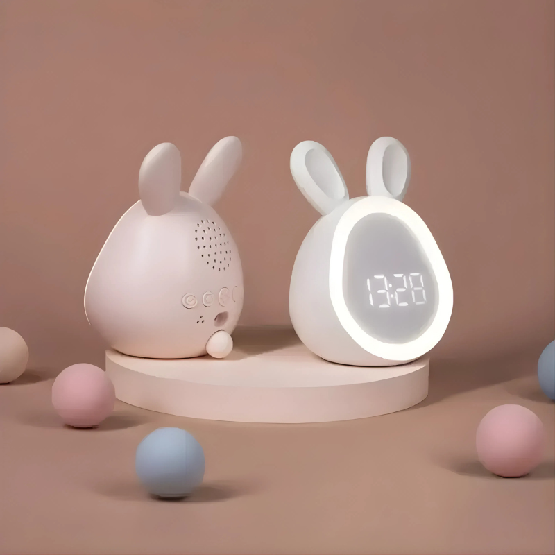 Rabbit Digital Alarm Clock With Night Light 3