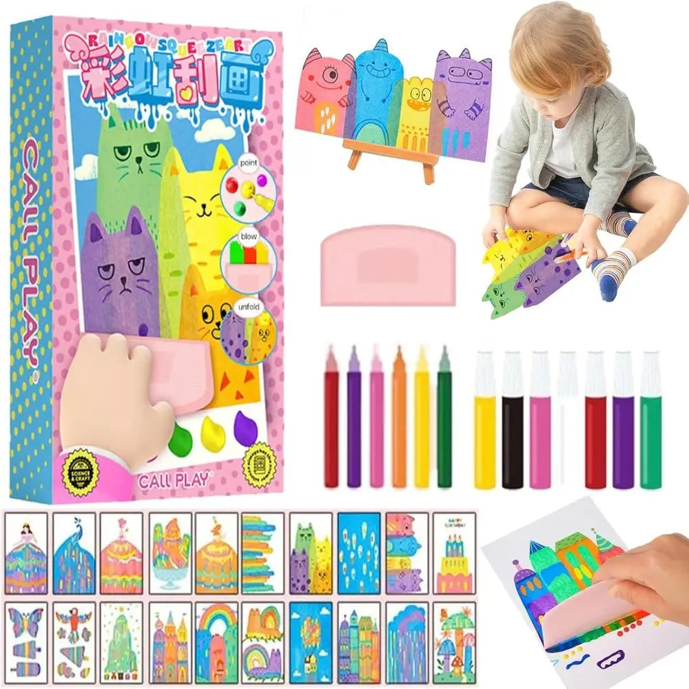 Rainbow Art Fun Kit for Kids 1