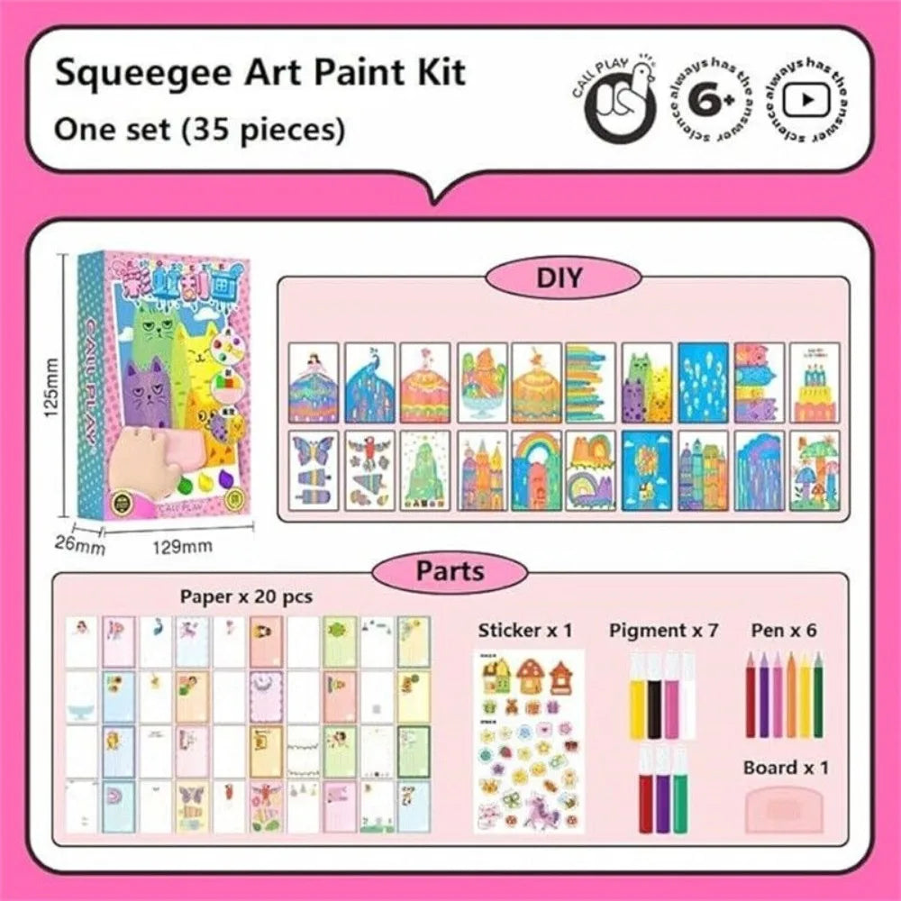 Rainbow Art Fun Kit for Kids 3