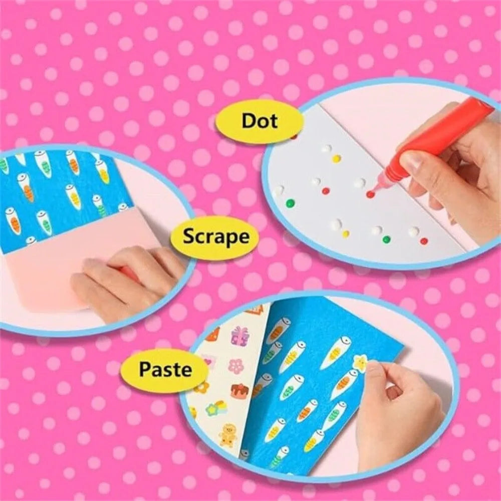Rainbow Art Fun Kit for Kids 4