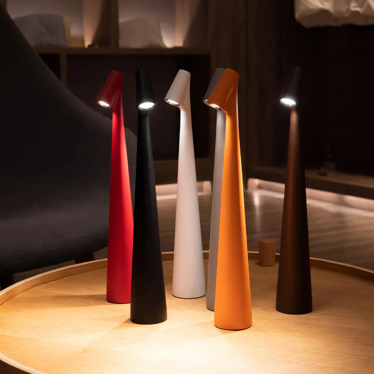 Rechargeable Table Lamp – Modern Minimalist Cordless Design