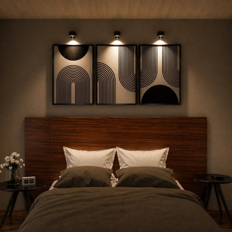 Rechargeable Wall Sconce, Magnetic Ball Joint Mount | Touch or Remote Control, 3 Colours | Cordless LED, No Wiring