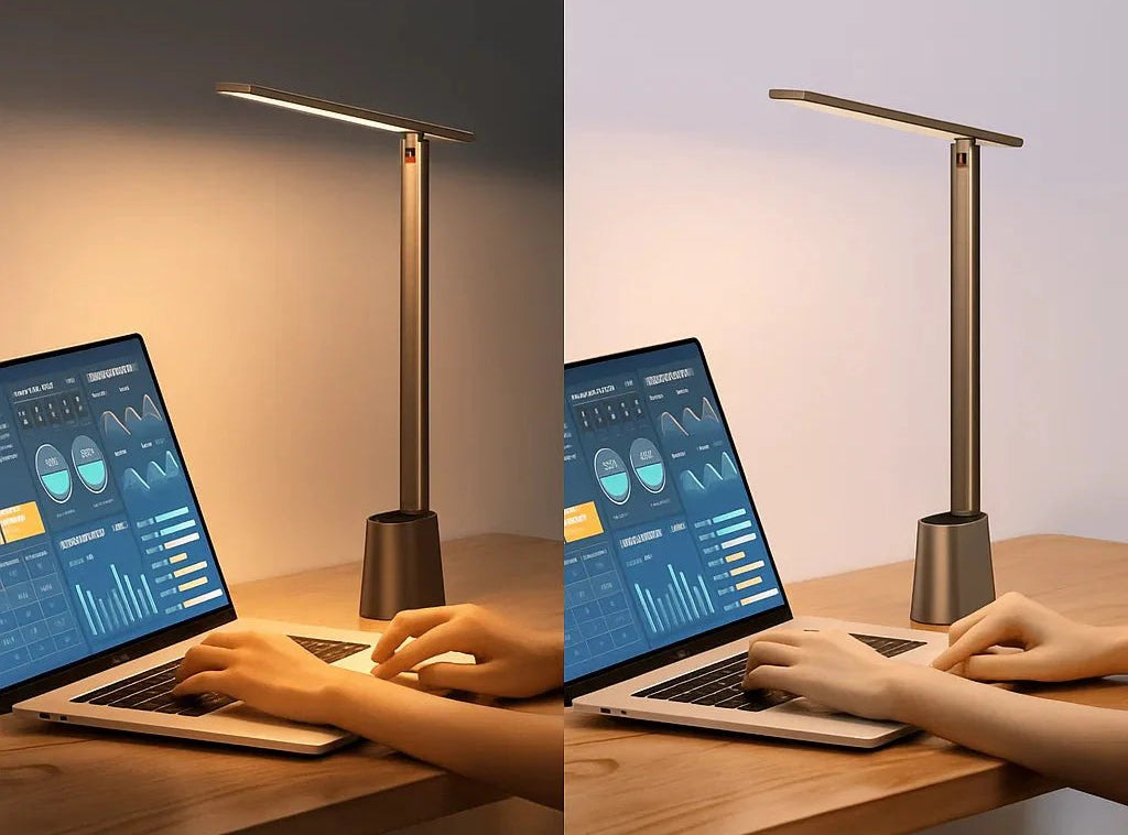 Rechargeable Foldable Smart LED Desk Lamp 5