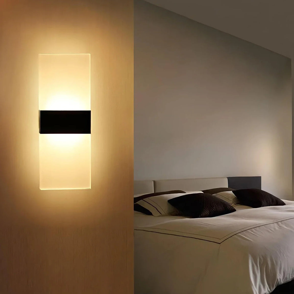 Motion Sensor Wall Light | Touch & Motion Activation, Magnetic Mount | Rechargeable USB LED Night Light for Hallway, Staircase 5