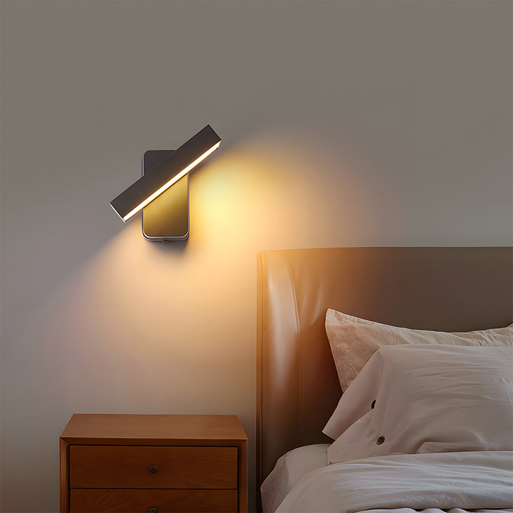 Aluminium Outdoor Wall Light | Four Sizes 20-50cm, IP65 Waterproof | Warm White LED, Wall Switch or Motion Sensor 3