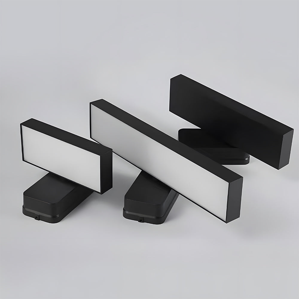 Aluminium Outdoor Wall Light | Four Sizes 20-50cm, IP65 Waterproof | Warm White LED, Wall Switch or Motion Sensor 13