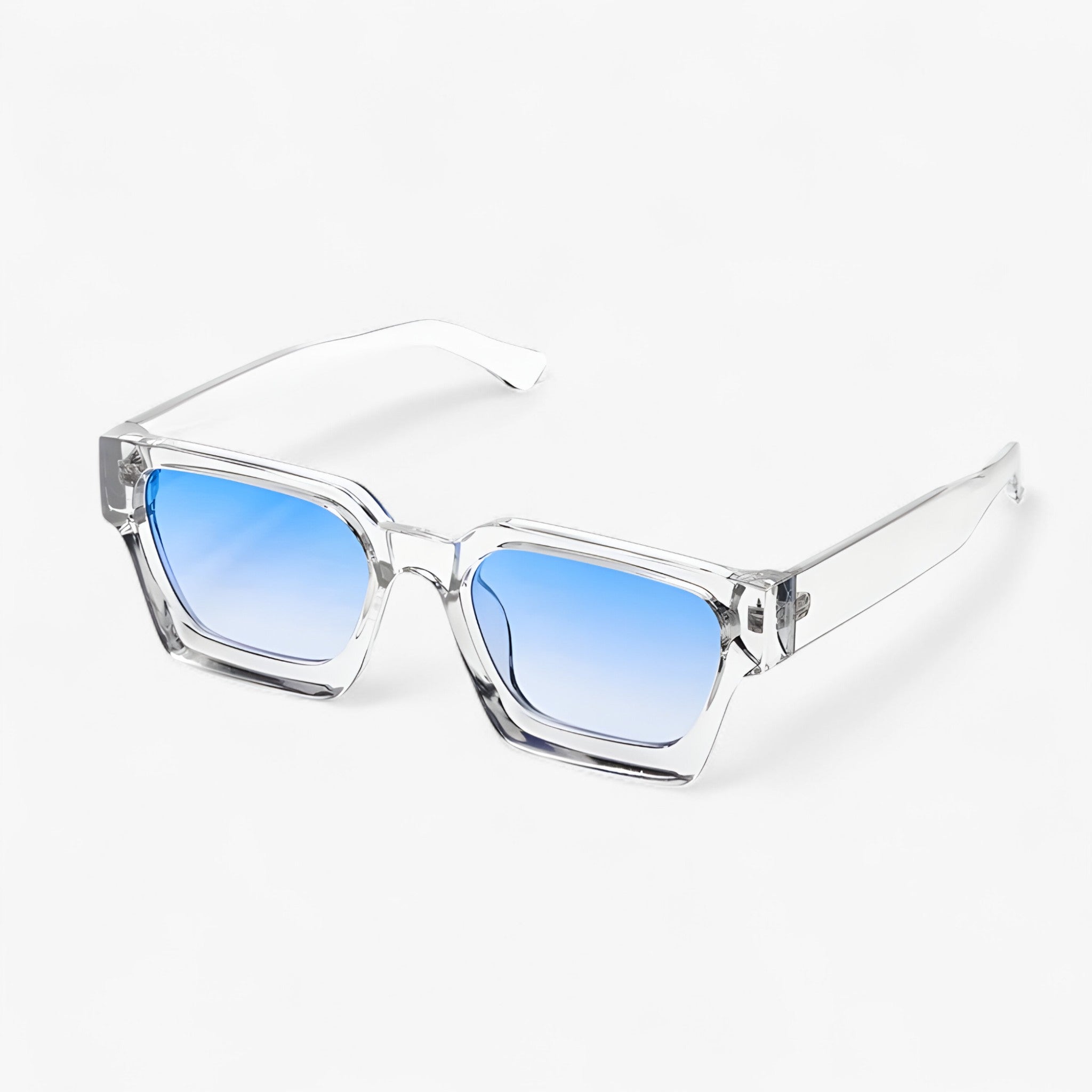 Riley | Square Black Sunglasses with UV400 Protection - Unisex Design