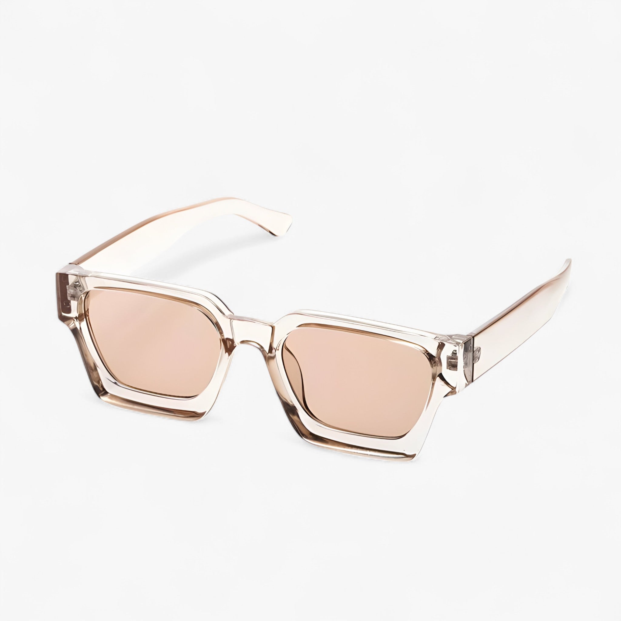 Riley | Square Black Sunglasses with UV400 Protection - Unisex Design