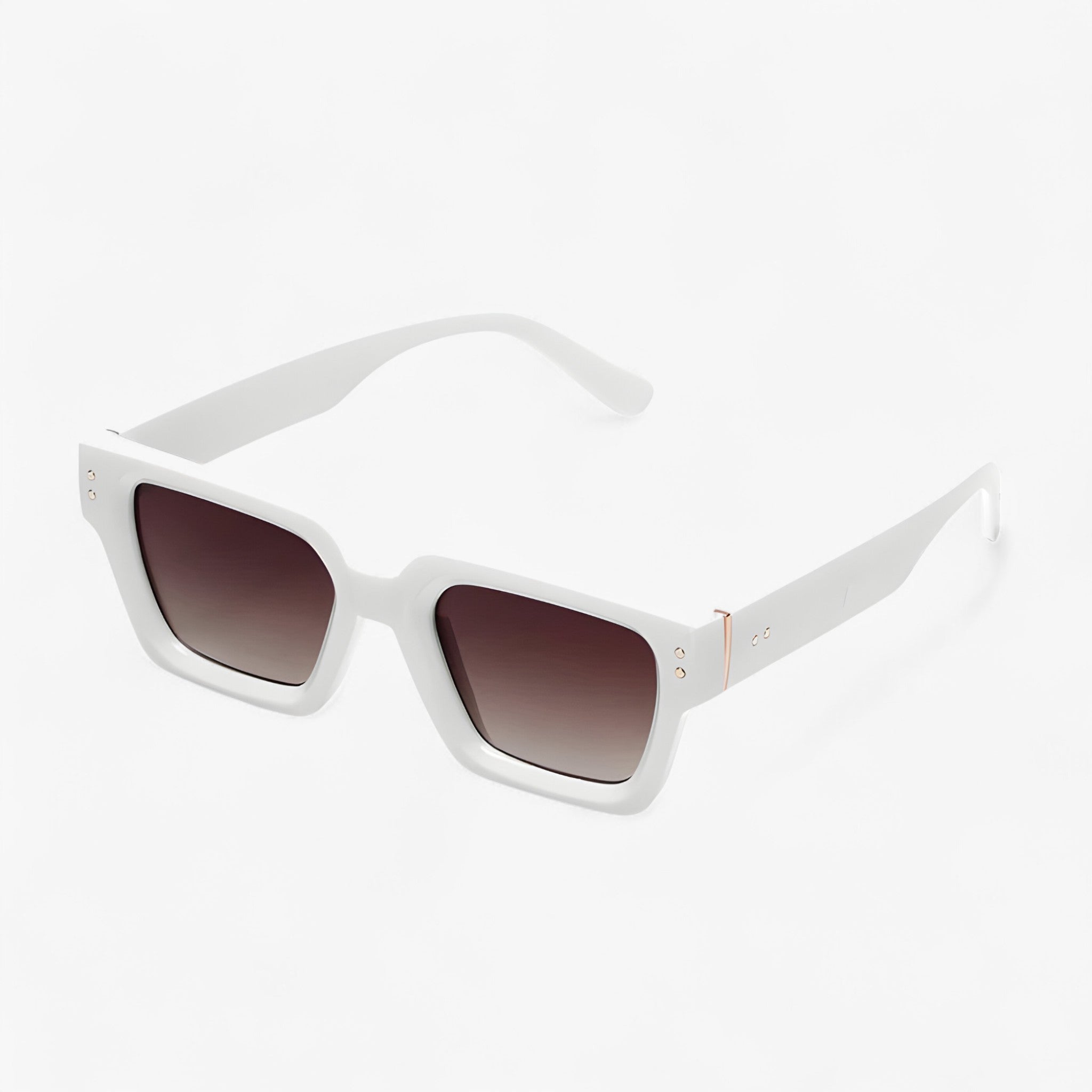 Riley | Square Black Sunglasses with UV400 Protection - Unisex Design