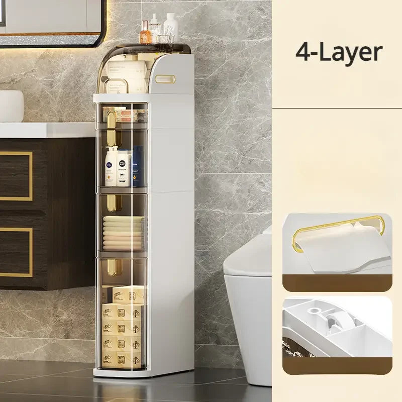 Rolling Bathroom Cabinet 10