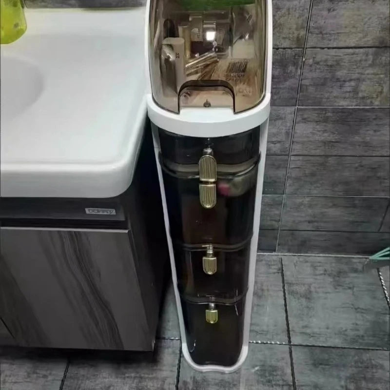 Rolling Bathroom Cabinet 3