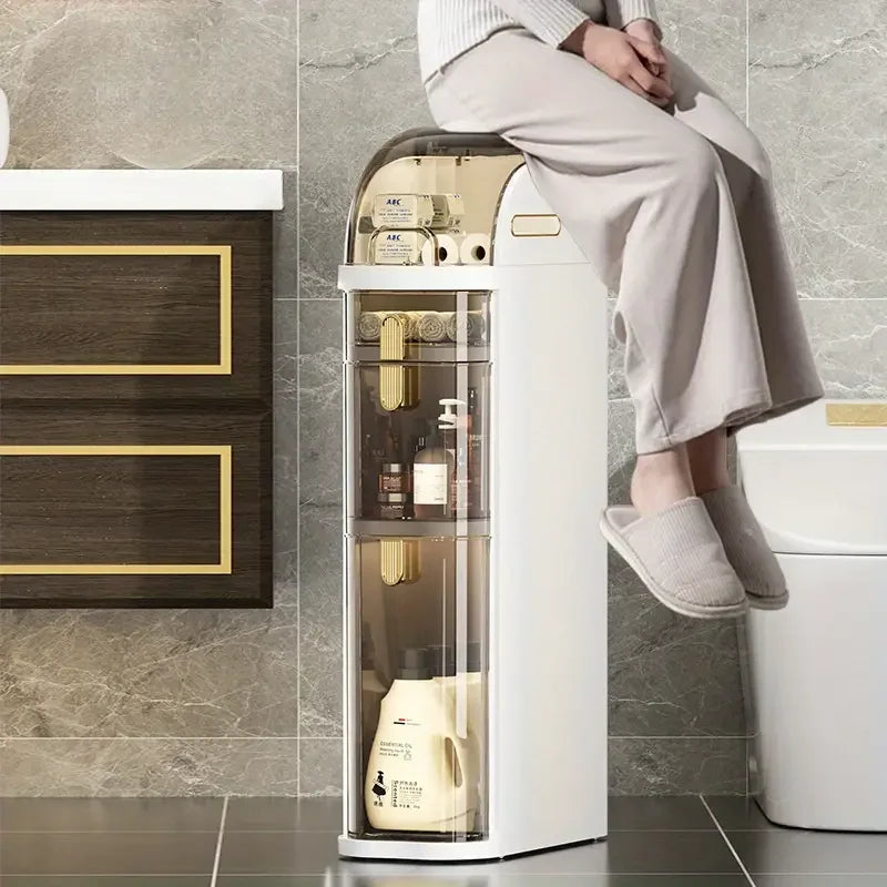 Rolling Bathroom Cabinet 8