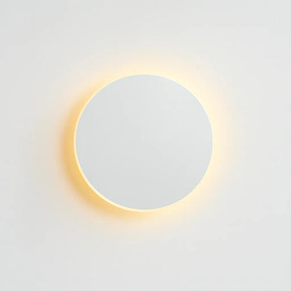 Round Backlit LED Wall Light – Energy Efficient Indoor Illumination