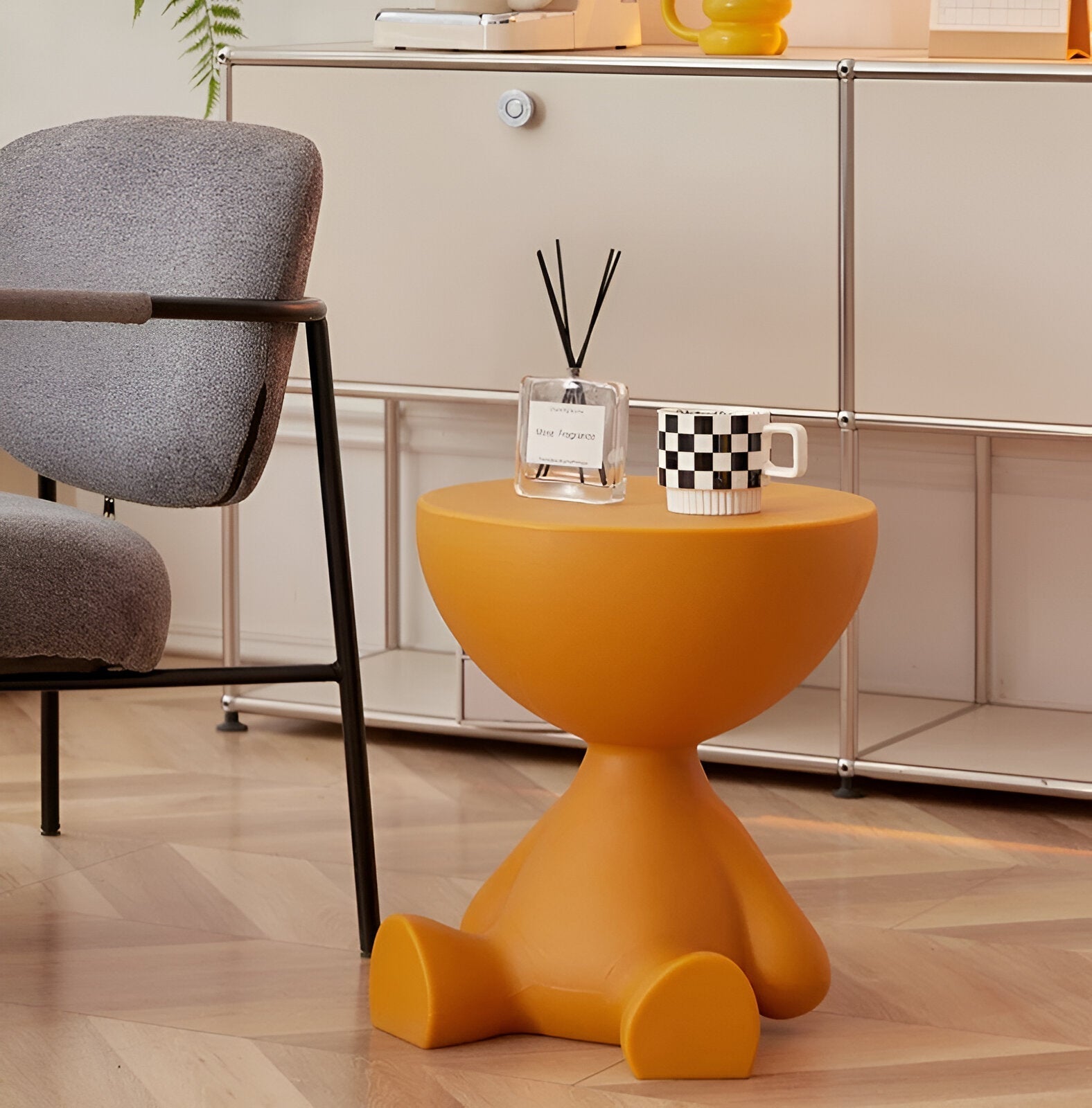 Round Coffee Table – Plastic, Timeless Design for the Living Room or Side Table 2