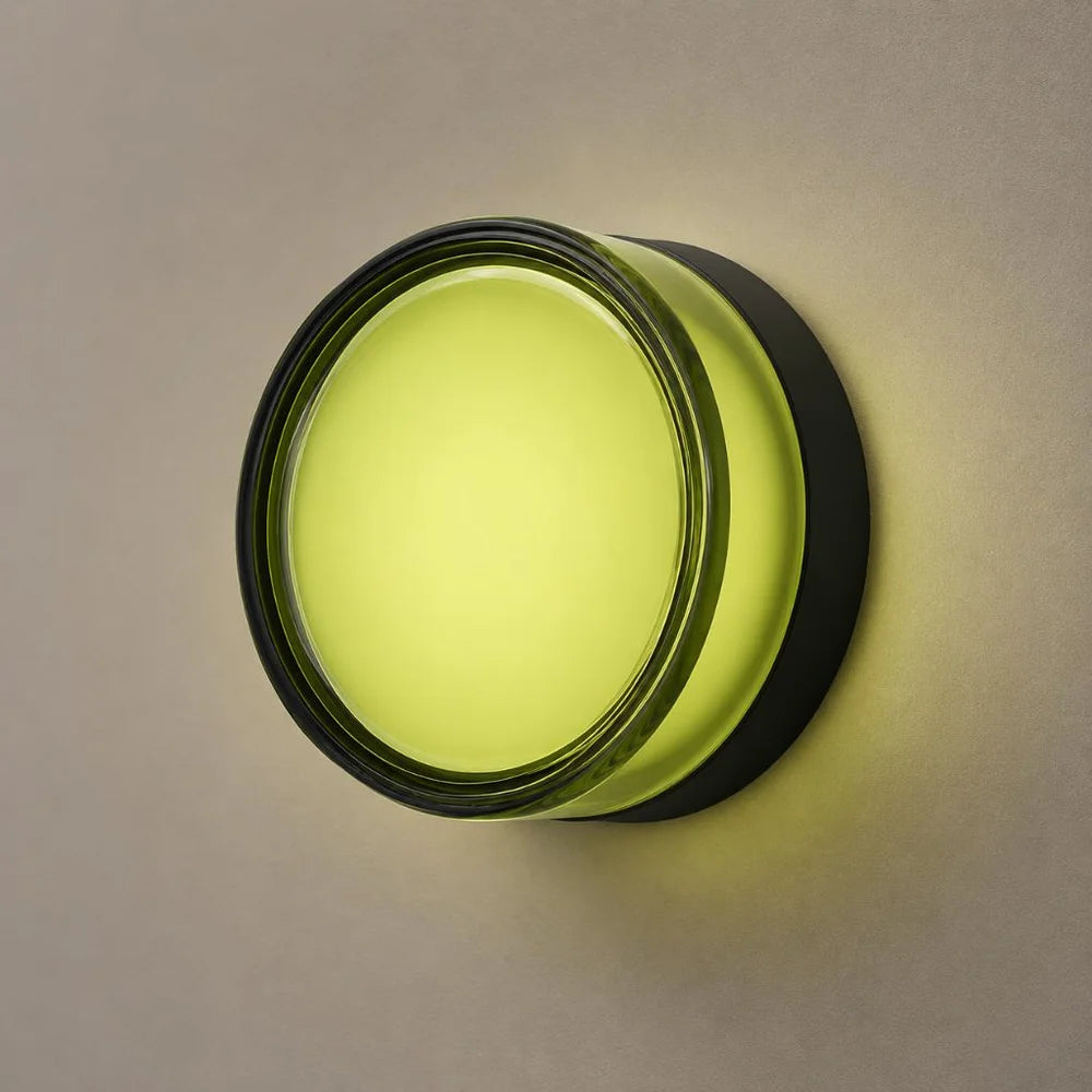 Round LED Wall Sconce – IP65 Waterproof CCT Switch for Indoor Outdoor Use