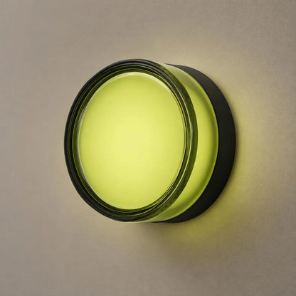 Round LED Wall Sconce – IP65 Waterproof CCT Switch for Indoor Outdoor Use