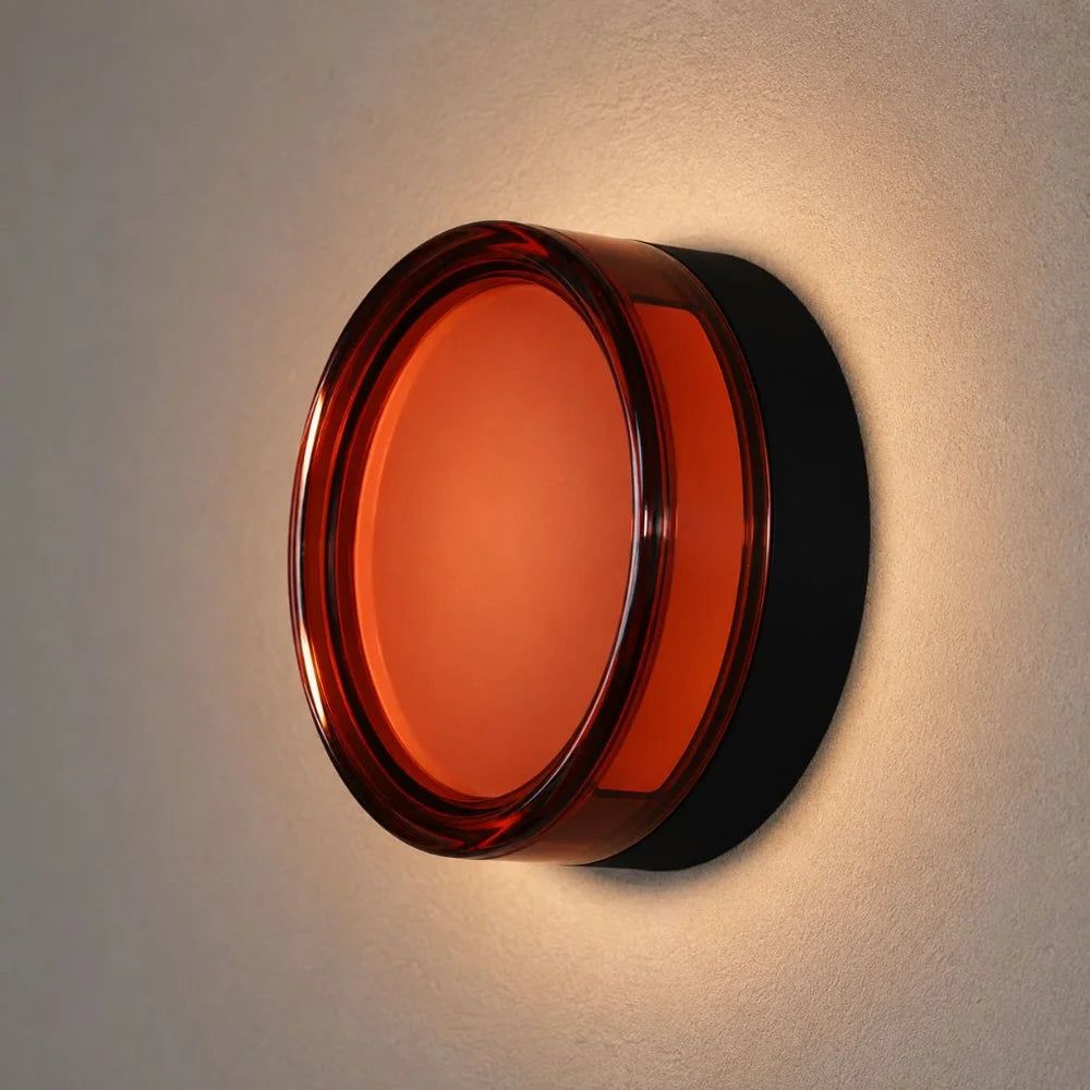 Round LED Wall Sconce – IP65 Waterproof CCT Switch for Indoor Outdoor Use
