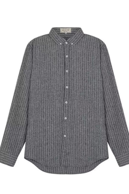 Rupert | Men's Dress Shirt – Striped Long Sleeve Cotton Design 8