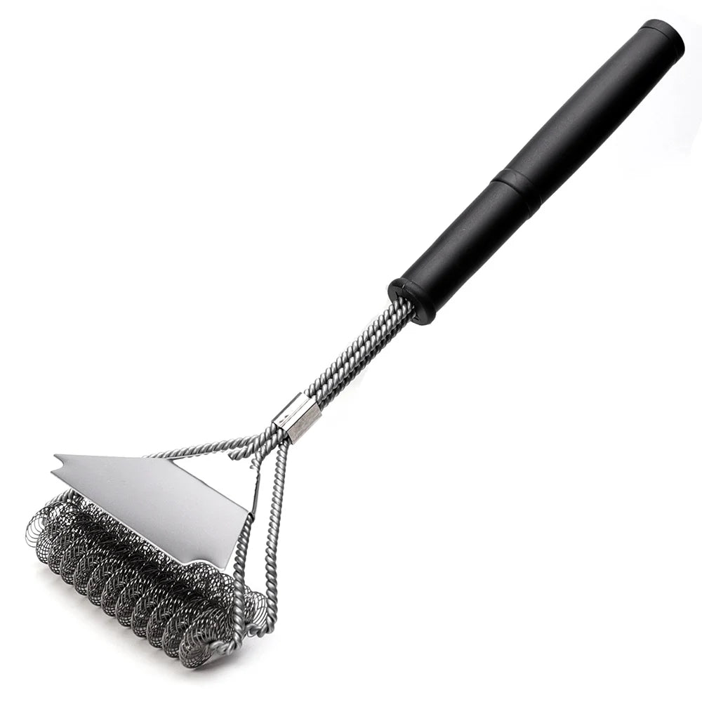 Rust Resistant Stainless Steel Bristle Free BBQ Grill Brush Cleaner 1