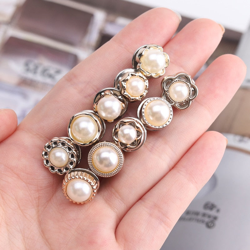 Button Replacement Snap Kit Metal Alloy | No-Sew Instant Fix for Blouse Gaps | Reusable for Over 3 Years, No Sewing Needed 8