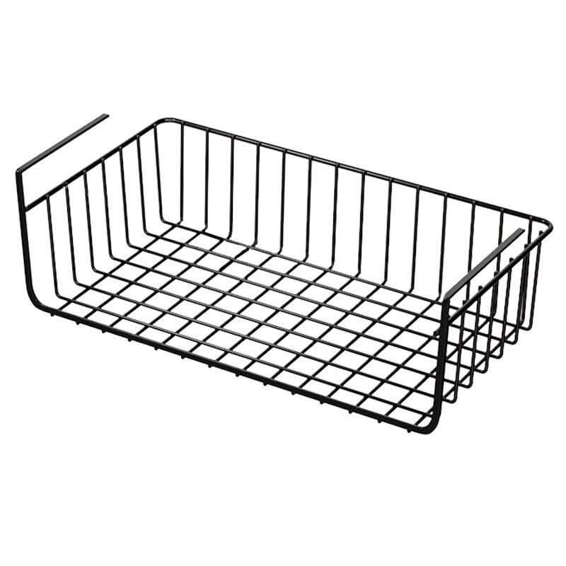 Hanging Kitchen Organizer Metal Cabinet Basket with Protective Coating 7