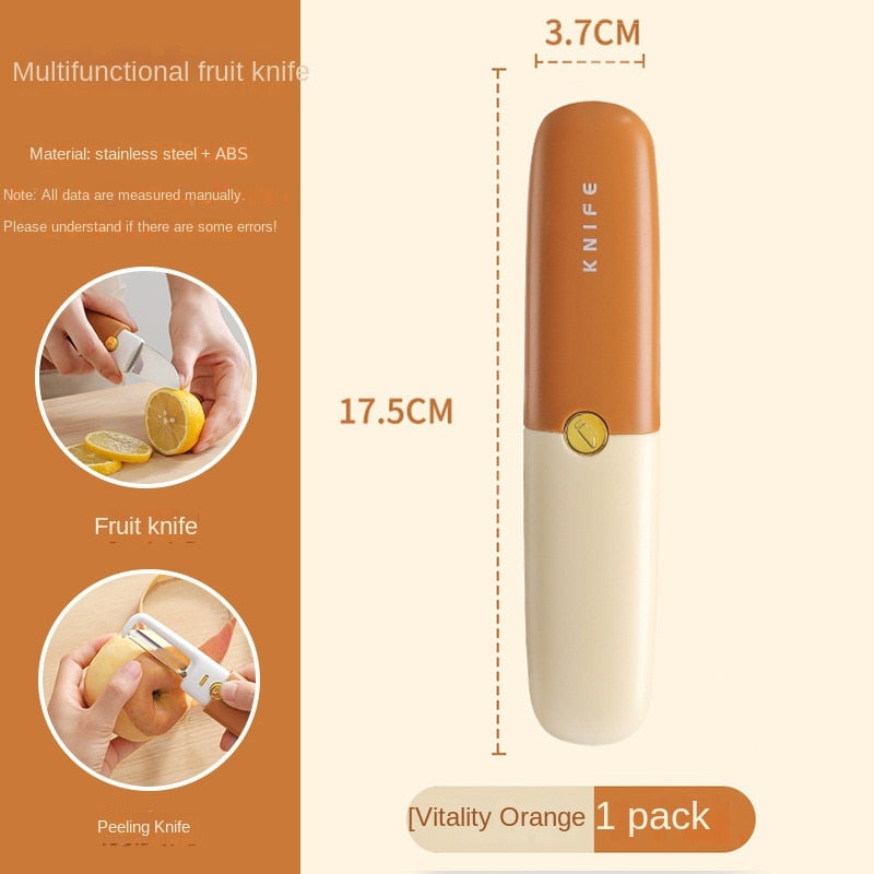 2in1 Vegetable Peeler Home Chef Mini Knife - Image 5