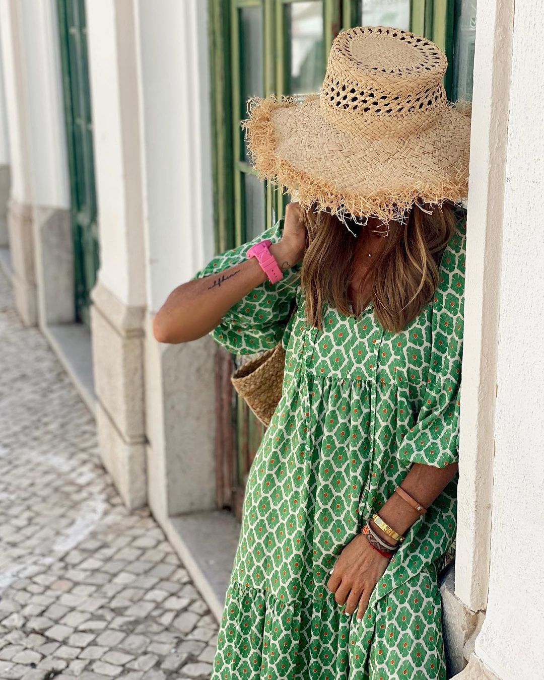 Boho Chic | Women's Maxi Dress with Tiered Skirt - Comfortable Summer Style in Plus Size 8