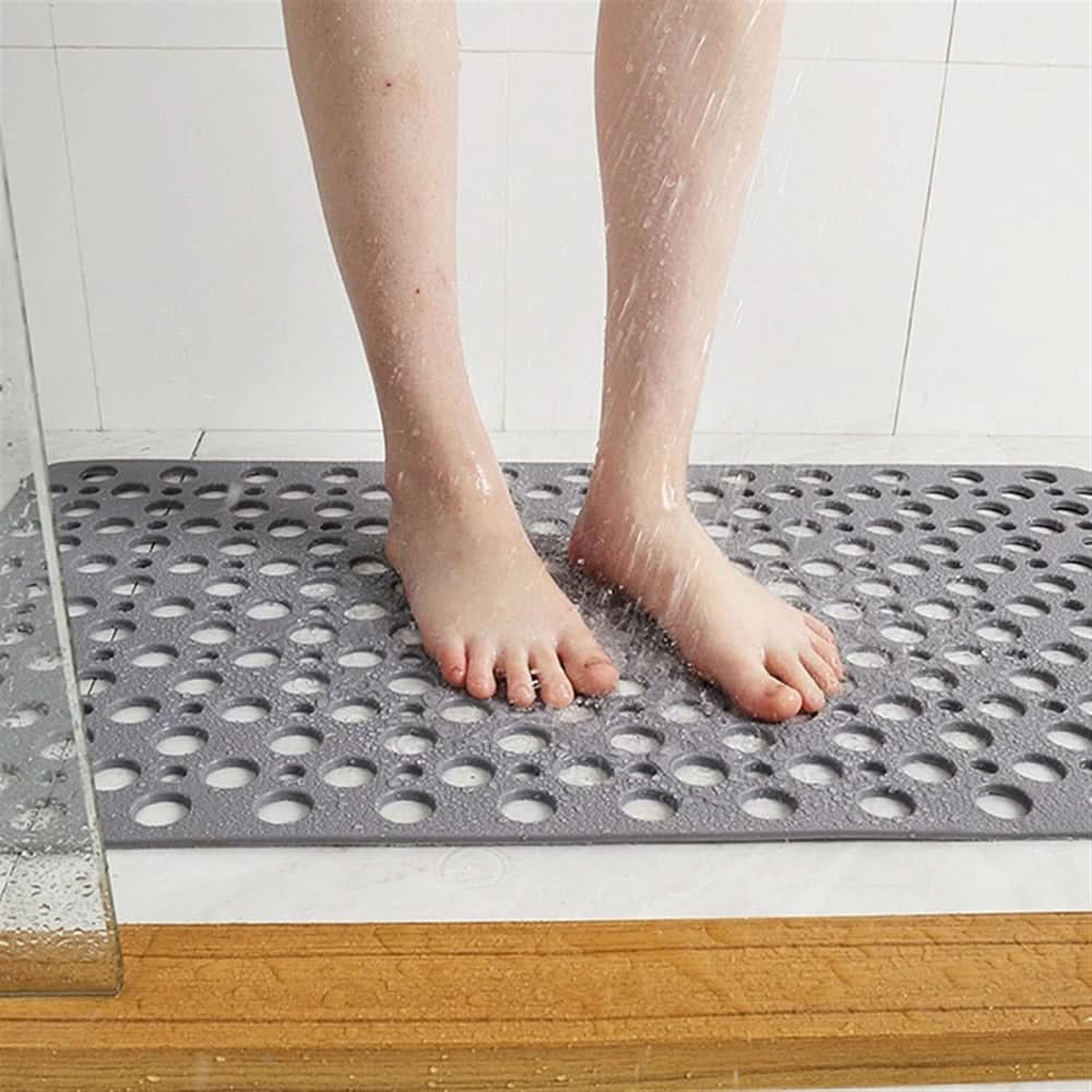 Anti-Slip Shower Mat | Perforated Suction Grip Design
