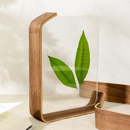 SEREIN | Beech Wood Photo Frame 40x60 cm - Modern Acrylic Glass Design 11