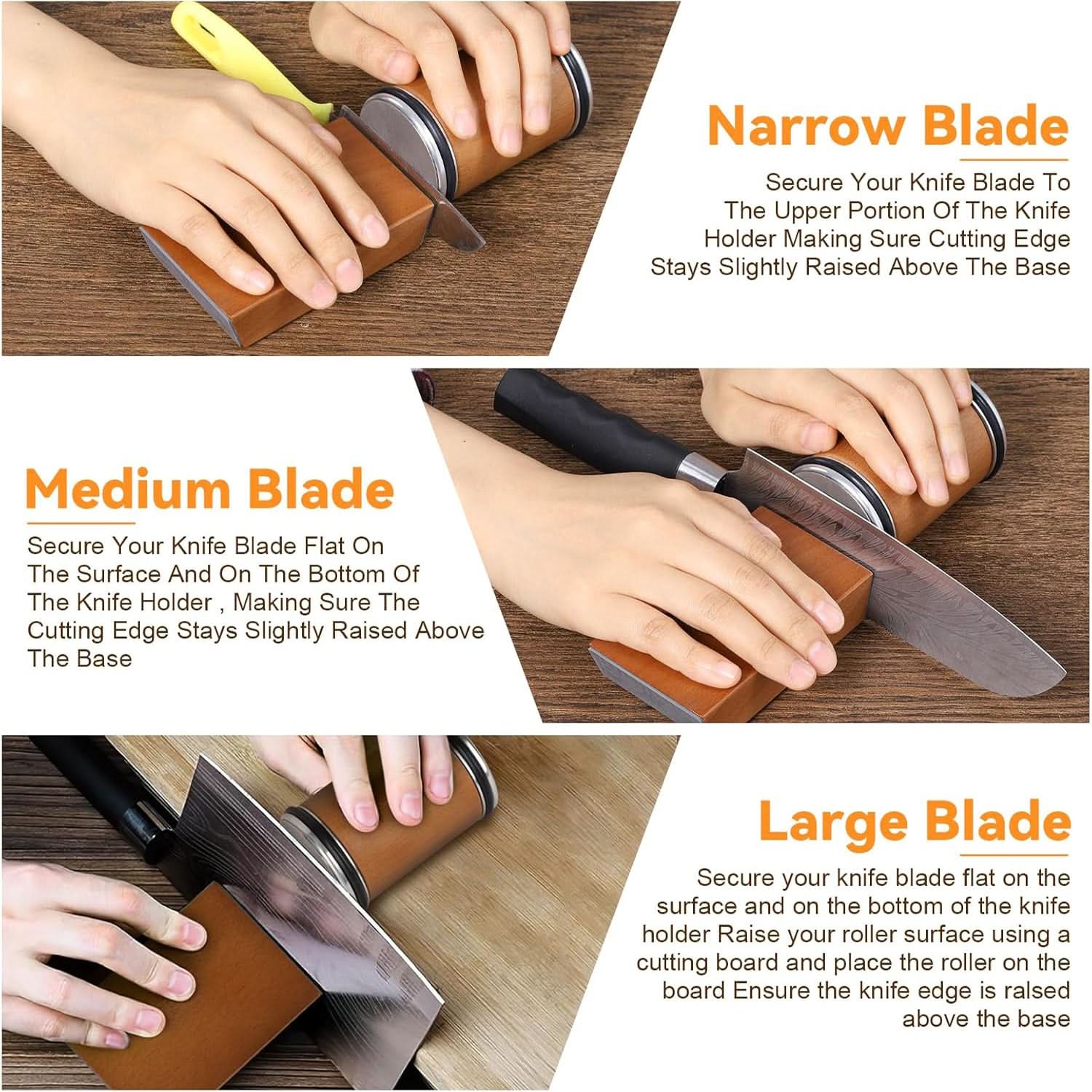 SHARPEDGE – Professional Knife Sharpener with Diamond Roller 5