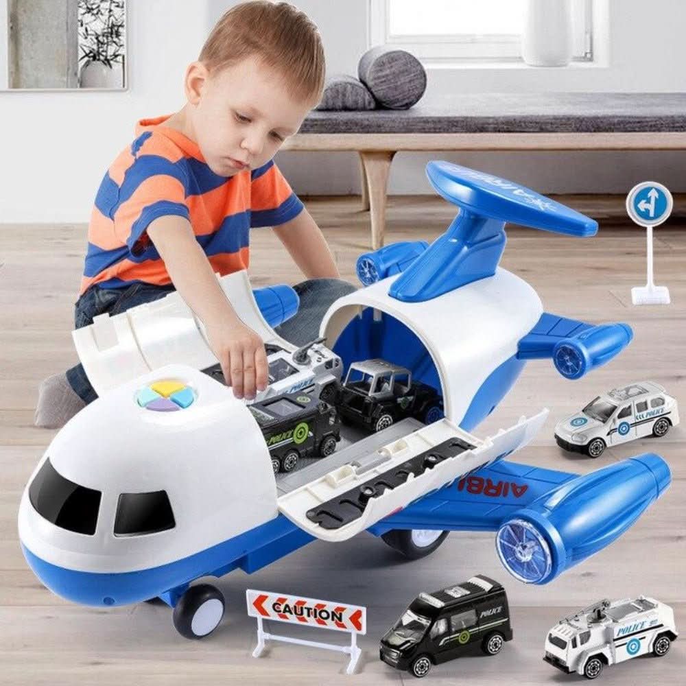 SKYQUEST – Adventure AirPlay Set with Airplane & Vehicles for Creative Kids 3