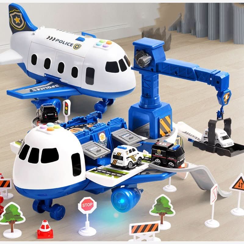 SKYQUEST – Adventure AirPlay Set with Airplane & Vehicles for Creative Kids 7