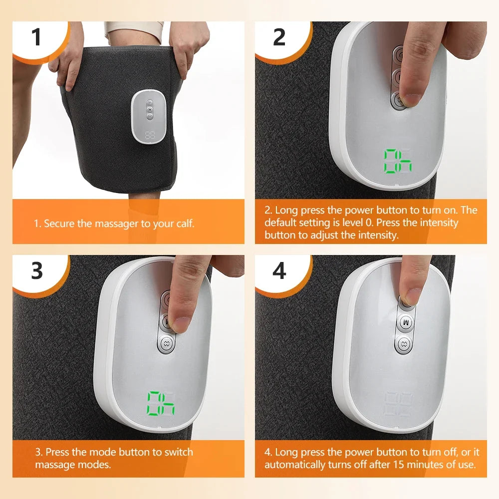 Electric Leg Massager | Wireless Air Compression Wrap