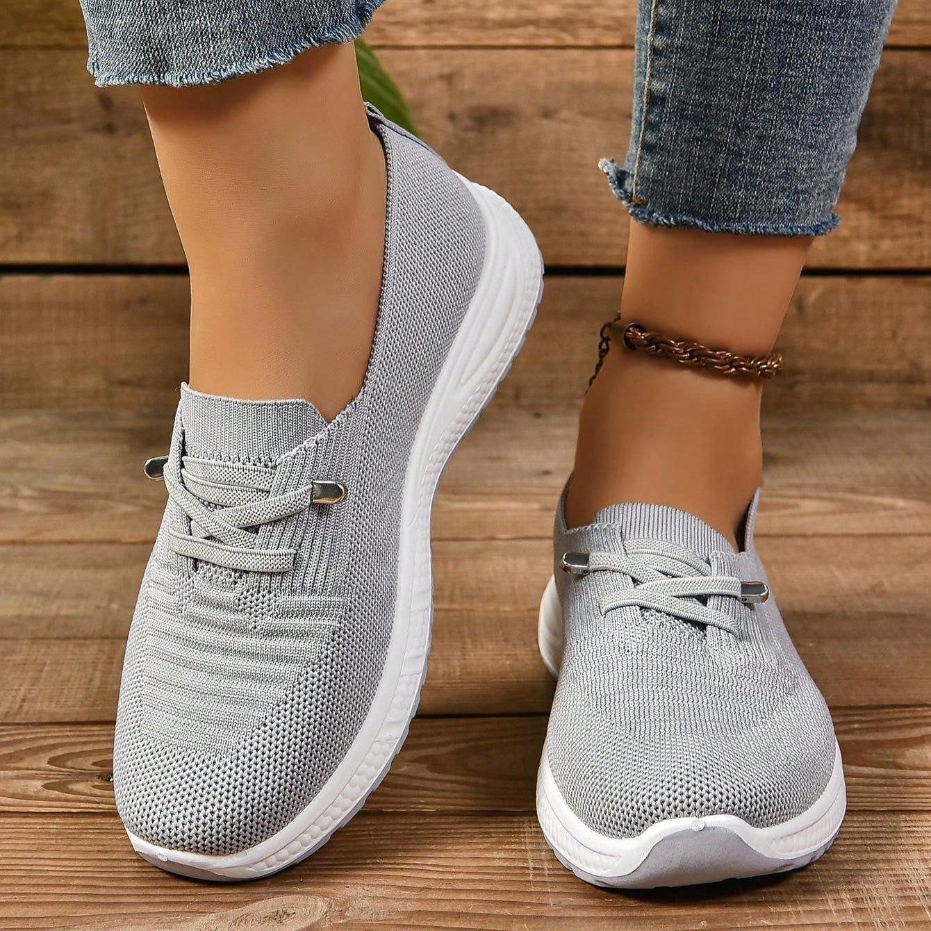 Sara | Women's Slip-On Sneakers – Breathable Orthopedic Design