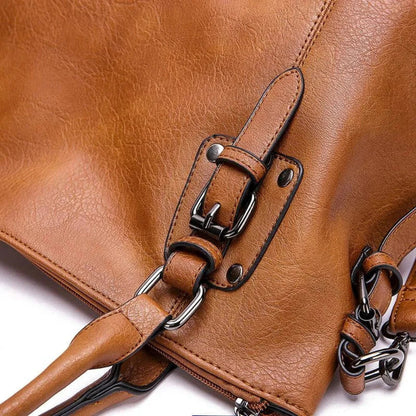 Sarah | Vegan Leather Shoulder Bag – Structured Design with Adjustable Strap 1