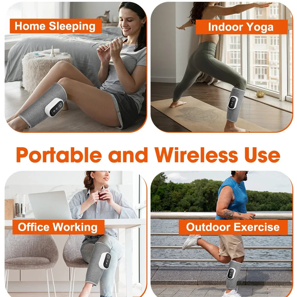 Electric Leg Massager | Wireless Air Compression Wrap
