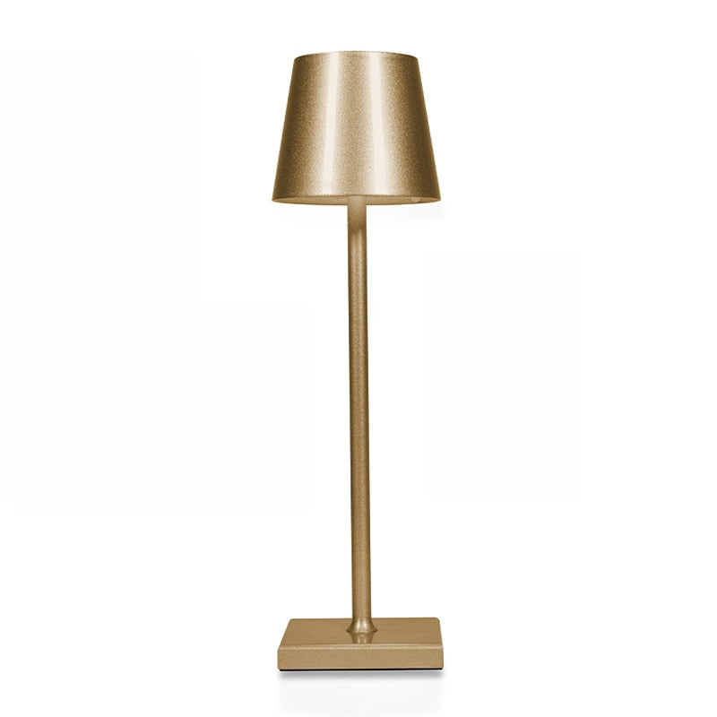 LED Touch Table Lamp with Wireless Charging | 15W Qi Charging Pad, Touch Dimmer | 1200 mAh Rechargeable Battery 7