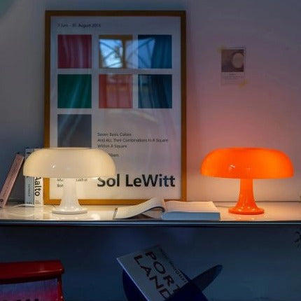 Scandinavian style mushroom table light 2