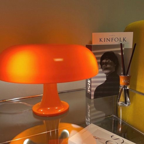 Scandinavian style mushroom table light 3