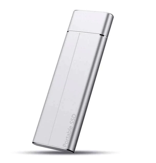 Portable SSD External Drive | USB 3.2, Up to 550 MB/s Transfer Speed | Up to 30TB Capacity, Shock-Resistant Aluminium Casing 12