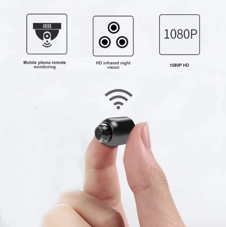 Mini WiFi Camera 1080P HD | Night Vision & 160° Wide Angle Lens | Waterproof, Human Detection, 20-Day Continuous Recording 7