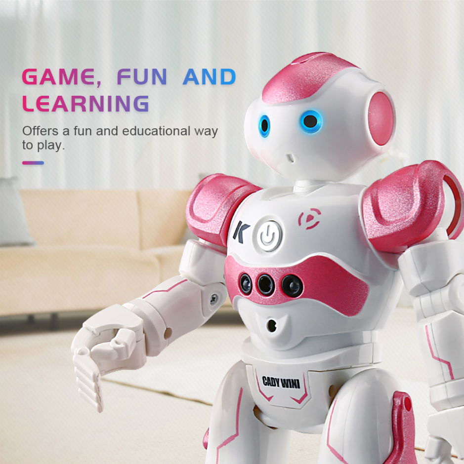 Gesture Sensing Robot Toy | Dances & Moves on Hand Signals | USB Rechargeable, 3 Hour Play, Remote Control Included, Ages 8+ 3