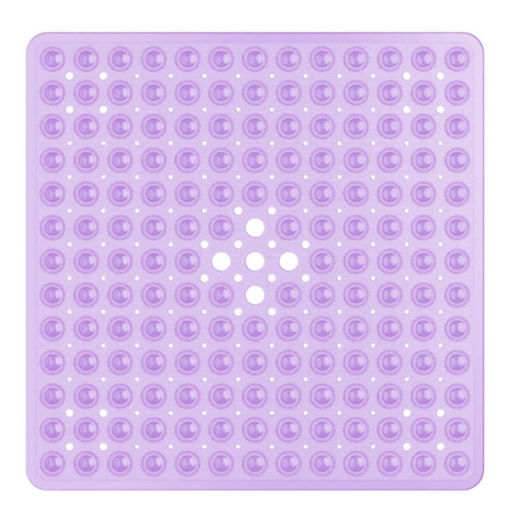 SecureGrip | Non-Slip Bath Mat – Square PVC Design With Suction Cups
