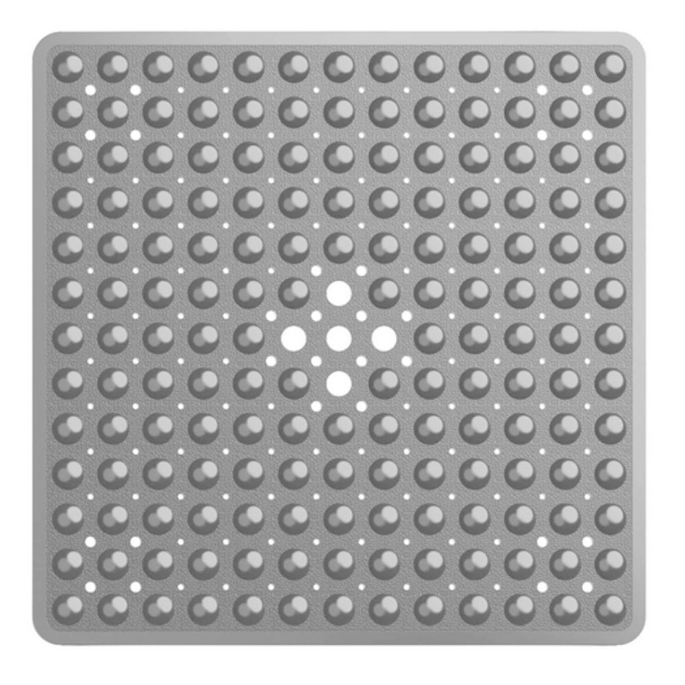 SecureGrip | Non-Slip Bath Mat – Square PVC Design With Suction Cups