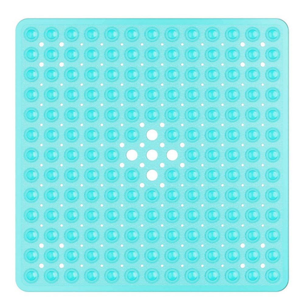 SecureGrip | Non-Slip Bath Mat – Square PVC Design With Suction Cups