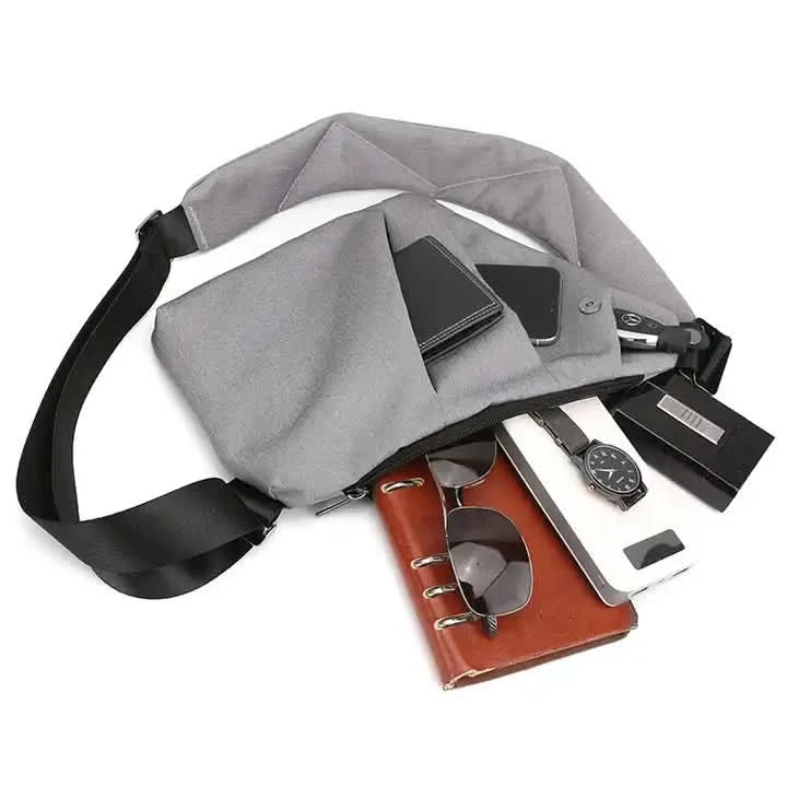 SecureTravel | Anti-Theft Sling Bag Women – Cut-Resistant Design